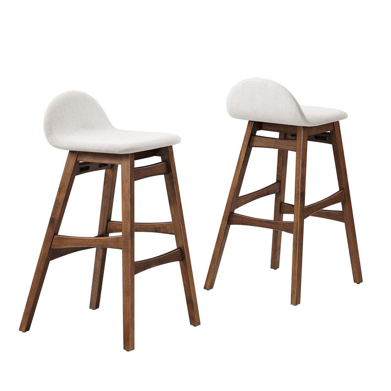 Tabouret Modway Juno, Ivoire, Tabouret de bar (siège d’une hauteur de 30 po)