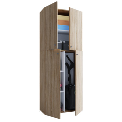 Hassett 4 -Door 6 -Shelf