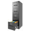 Classeur vertical à 4 tiroirs avec serrure verticale en métal pour bureau à domicile-479167695