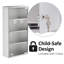 Tyree 300mm W 600mm H Surface Framed Medicine Cabinet Mirror 3 Fixed