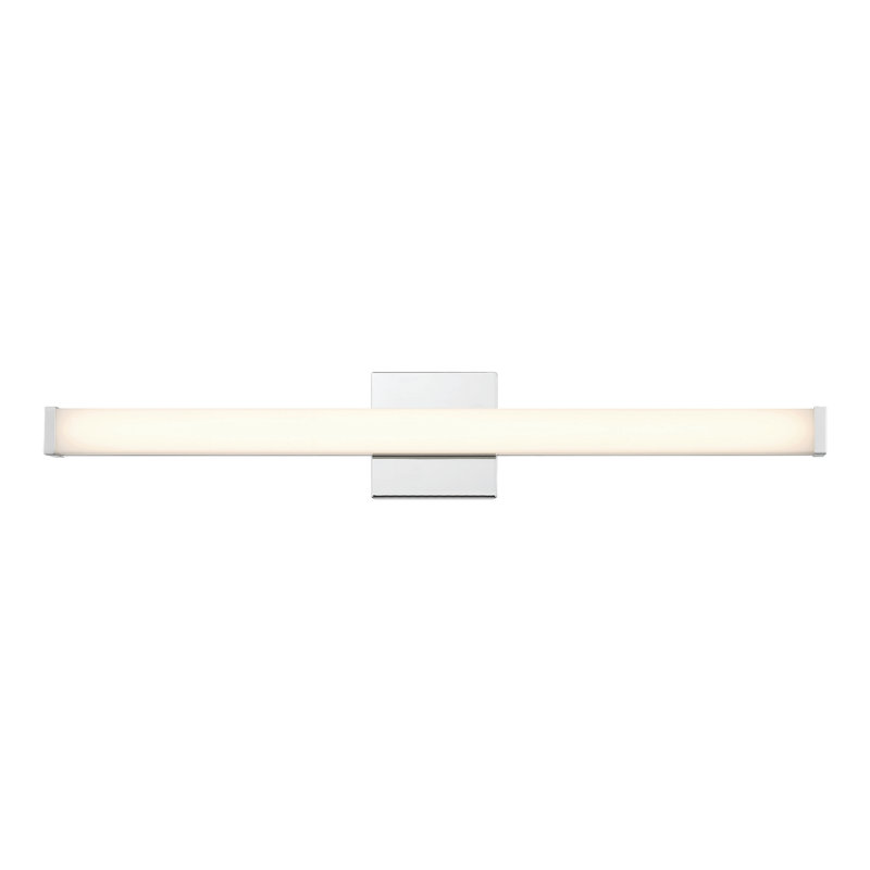 Éclairage pour meuble-lavabo à DEL Ronning, H 2 po x l 30 po x P 2 po, Chrome chrome