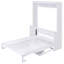 Grand lit escamotable avec tablette