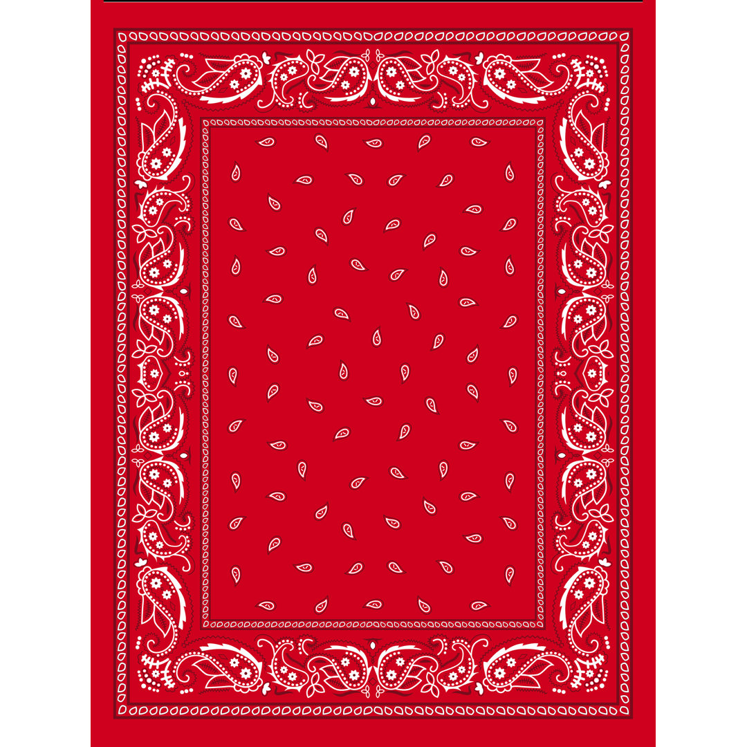 Bandana 100% Cotton Beach Towel Canora Grey 