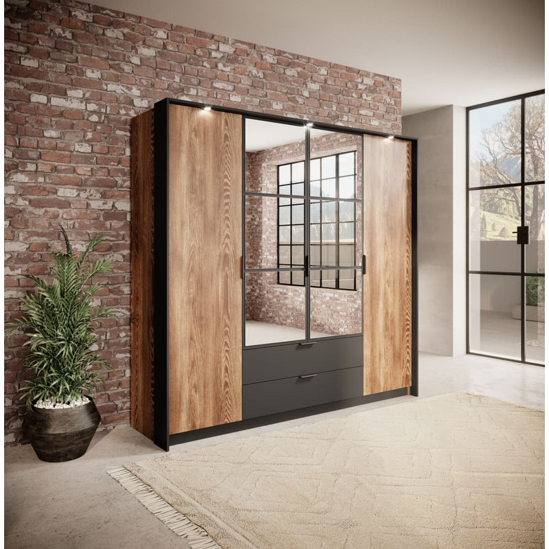 Spritzky 4 Door Wardrobe