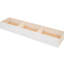 Lit superposé d'escalier pour la chambre à coucher, blanc, tiroir, rangement, barrière de sécurité, lit stable et confortable pour la chambre à coucher: blanc, structure solide pour une utilisation durable-210612479