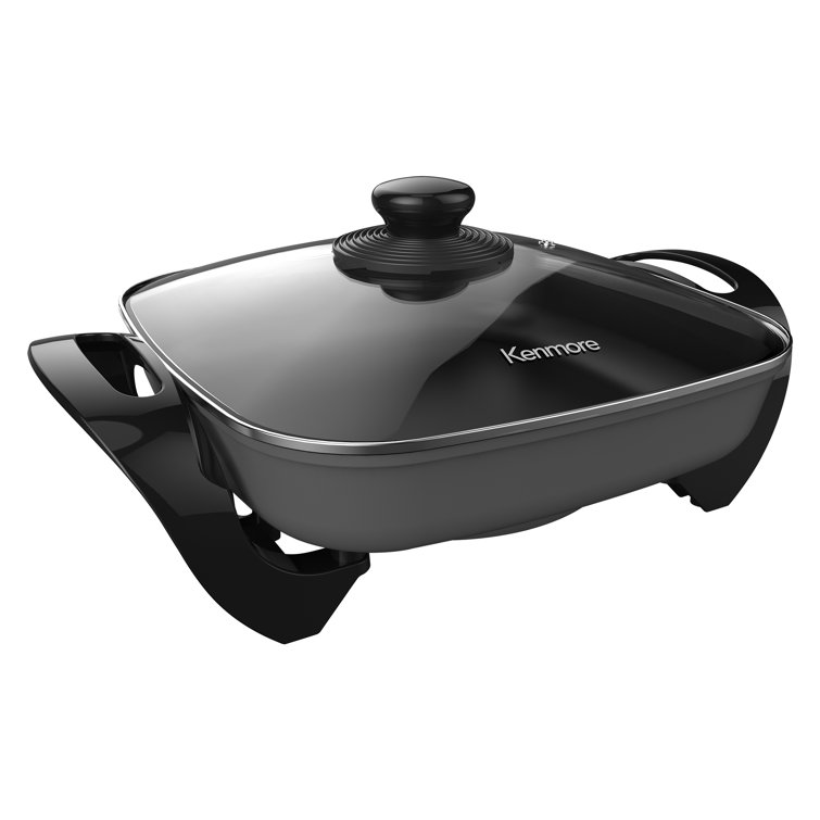 GreenLife Healthy Power Square Electric Skillet - Black