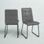 Chantilly 45cm H Tufted Upholstered Side Chair in Grey-41643266