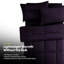 Ensemble de literie pour grand lit simple 7 pièces Campus Ready Dorm, édredon, oreillers et draps-114192882