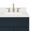 Meuble-lavabo double autoportant 60 po avec plateau en quartz Hamlet-94003760