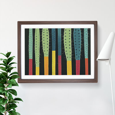 Abstract Cactus Vol.2 - Framed Print