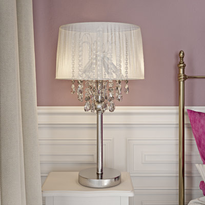 Citrine Metal Table Lamp