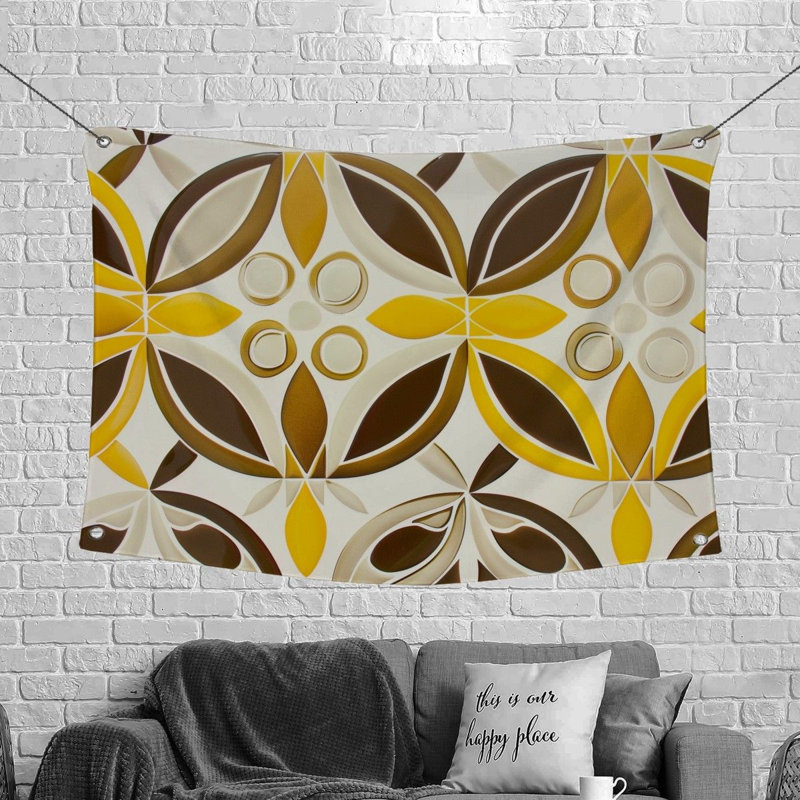 Machine Tapestry - Rod Included, 50" H x 60" W