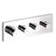 AXOR ShowerSolutions Thermostatic Module Trim 15" x 5" for 3 Functions-17010966
