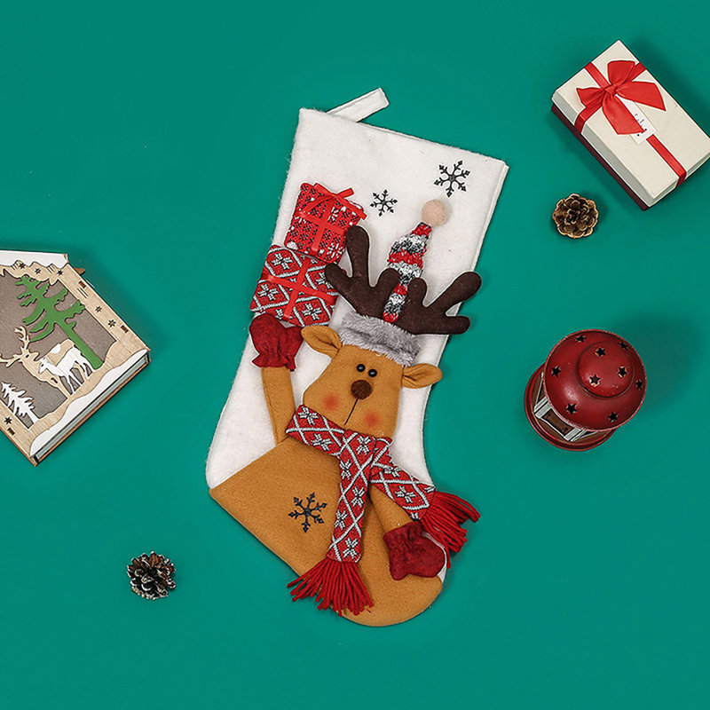 Ensemble de chaussettes de Noël, C