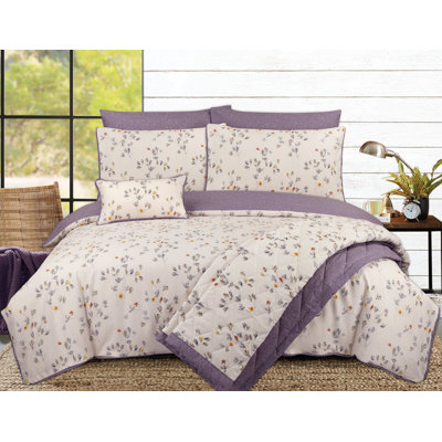 Cline Cotton Blend Solid Colour Bedspread
