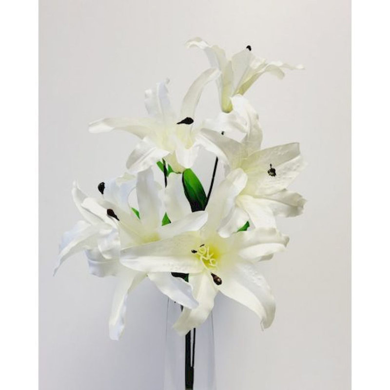 Fabric Lillies Arrangement