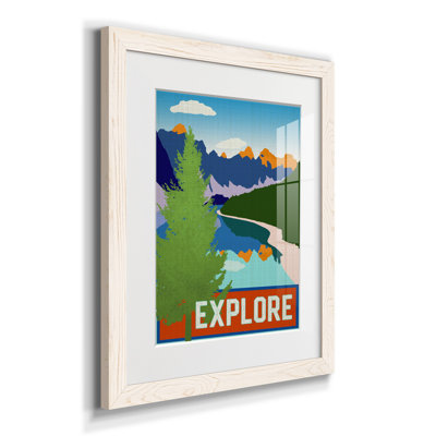 Explore - impression d'art graphique