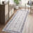 Nermine Chenille Mashine Washable Vintage Indoor Arae Rug with Non-Slip Backing for Bedroom Living Room Kitchen Entryway-1550029111