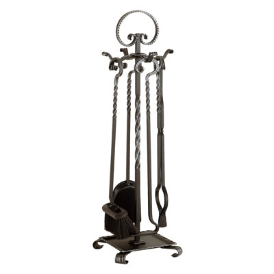 Ciccone Steel Fireplace Tool Set