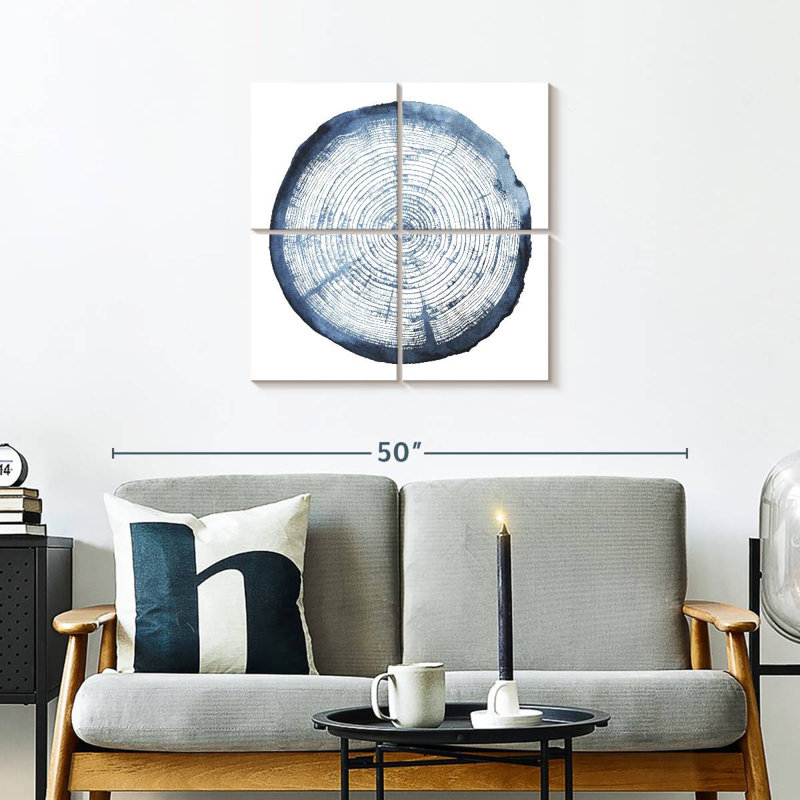 Tree Ring Overlay I, 26" H x 26" W