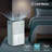 Antarctic Star 45-Pints/Day High Humidity Dehumidifier W/Washable Filter,3 Modes, 24-H Setting, White