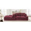 Canapé modulaire Cloud rembourré 107,9 "avec coussin double couche et poches latérales-1423135229