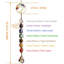 Arbre de vie, pierres de chakra, cristaux de guérison, décoration murale feng shui 7 chakra