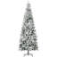 Arbre de Noël artificiel pin enneigé avec branches réalistes et 1084 pointes