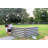 Hexagon Galvanized Steel Raised Garden Bed 70''x60''x18''  - Quartz Gray-1378153116