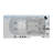 Tucson 60'' x 30'' Whirlpool Fiberglass Bathtub with Faucet-23011323-23011322
