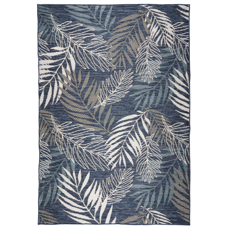 Bentzel Indoor/Outdoor Area Rug, Rectangle 5'3" x 7'3"