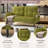comfortable monochrome double sofa, suitable for living rooms and bedrooms-1449351042