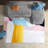 Vibrance I Washable Colour Blocks Art Area Rug size 5'x8', Softness with Non-Slipping Backing-101191265