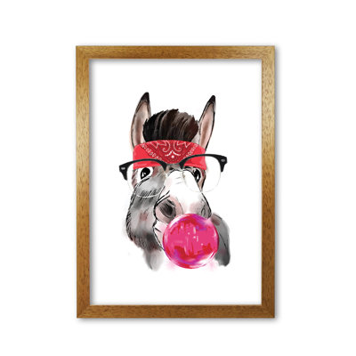 Gangster Donkey - Rectangle Print