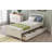 Twin Platform Storage Bed Wood Bed Frame With Two Drawers And Headboard-1334453443