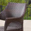 Chaise d'extérieur en résine, 52637,00MBRN KD MP4-1011334676-1011334677
