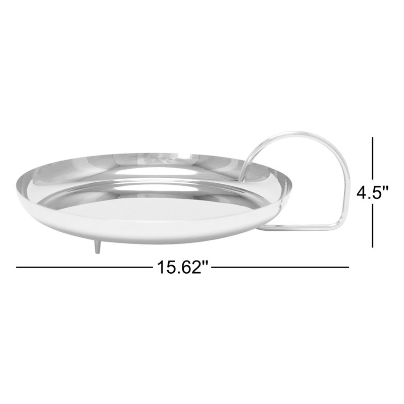 Mini plateau de service Calder, Argent argent