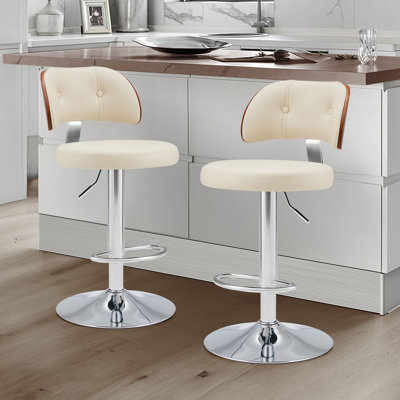 Swivel Adjustable Height Bar Stool