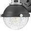 LYRA 1 - Light Dimmable Black Bath Sconce