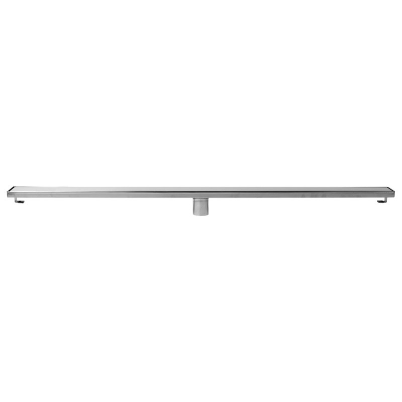 47.25'' W Linear Grid, Polished Stainless Steel