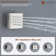 Herathena 3 Functions Ceiling Mounted Thermostatic Shower System with 6 Body Jets