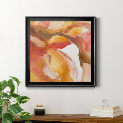 Sunset Marble III - reproduction encadrée de qualité supérieure - prête à être accrochée