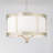 4 - Light Winter Gold Shaded Pendant