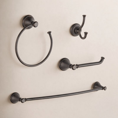 Cassidy Delta 4 Piece Bathroom Hardware Set