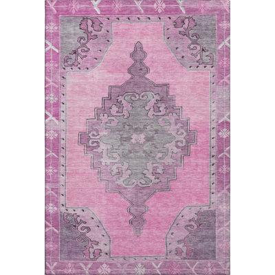 Premium Machine Washable Lubbers AMF1731 Global Rug