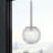 Barrington - 1 Light 10" Cord Hung Mini Pendant - Bulb Not Included -  Satin Nickel Finish-563673467-563673344