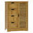 Twanna Bathroom Floor Cabinet, Freestanding Storage Cabinet for Entryway Storage