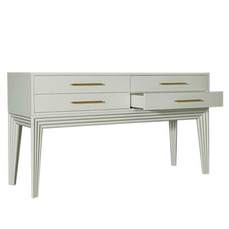Barcelona Console Table, Celery Green