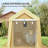 7 ft. W x 12 ft. D Metal Lean-to Storage Shed-94951147