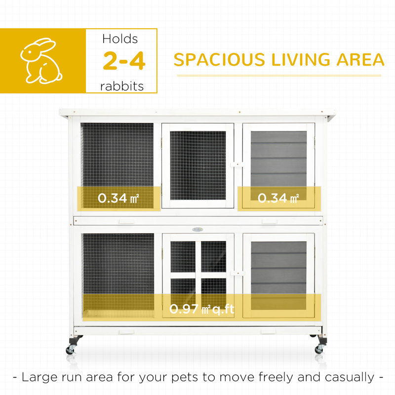 Mora Weather Resistant Rabbit Hutch